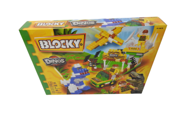 LADRILLOS DINOS BLOCKY x 150 PZA.ART.01-0678