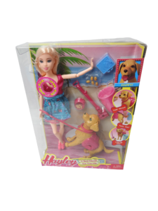 MUÑECA HAYLEY C/PERRO ART.MC1-MC2 - Imagen 2