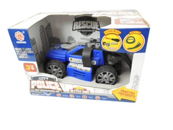 AUTO POLICIA RESCUE DESARMABLE ART.AB-01028