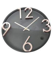 RELOJ DE PARED REDONDO DORADO/PLATEADO A.CA5012 - Imagen 2