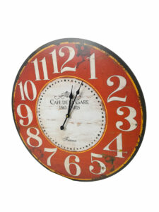 RELOJ PARED MADERA 58cm. ART. 4361165 - Imagen 2