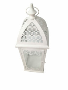 FAROL PORTAVELA BLANCO 40cm ART. G41S - Imagen 2