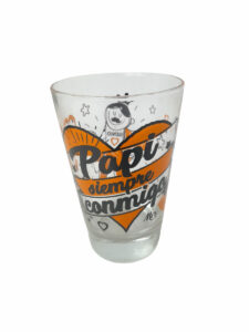 VASO SEELZE VIDRIO PAPA ART. 200 - Imagen 2