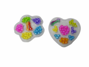 SET BIJOUTERIE FLOR Y CORAZON ART. TP18252 - Imagen 2