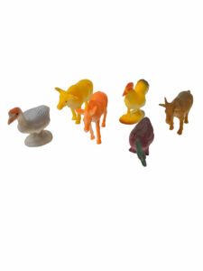 JUEGO DE ANIMALES X 6 PCS BA-10640 ART. 41305 - Imagen 2