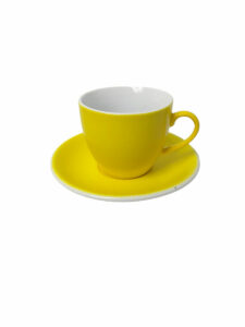 TAZA Y PLATO 250CC x 6 PORCELANA - Imagen 3