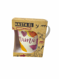 TAZA CONICA ESTAMPADA E/CAJA ART. 4576 - Imagen 2