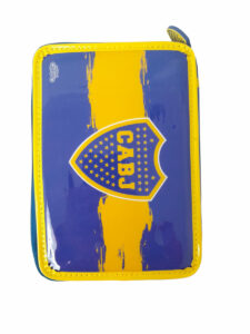 CARTUCHERA PVC BOCA JUNIORS C/LAPICES ART. BO224 - Imagen 2