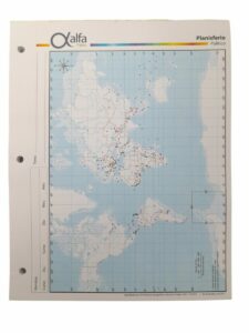 MAPA ALFA NRO.3 PLANISFERIO POLIT.UND.ART.3140200 - Imagen 2