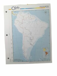 MAPA ALFA N.3 AMERICA DEL SUR UNID ART. 3140231 - Imagen 2