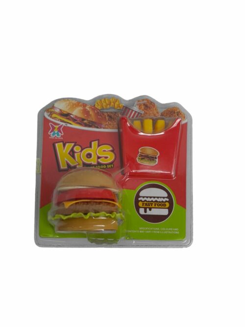 HAMBURGUESA KIDS C/PAPAS FRITAS E/BLISTER ART.2099