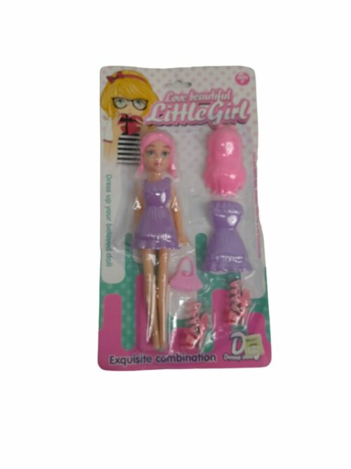 MUÑECA FASHION CON ACCESORIOS 34*18*4cm ART. 50451