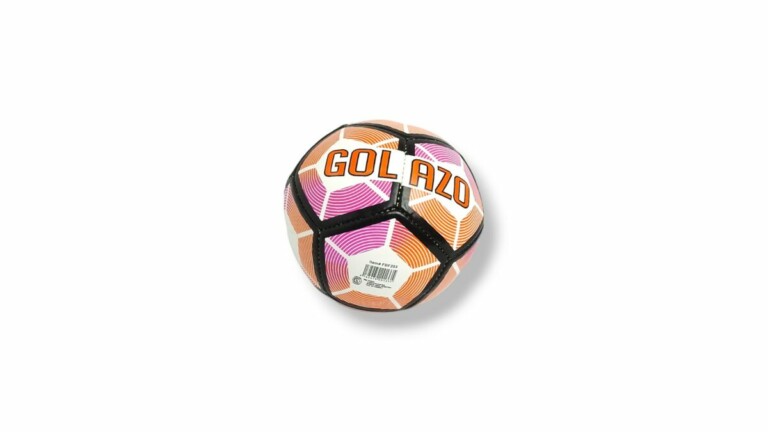 PELOTA GOLAZO BLANCA/FLUOR NARANJA ART.970-0032