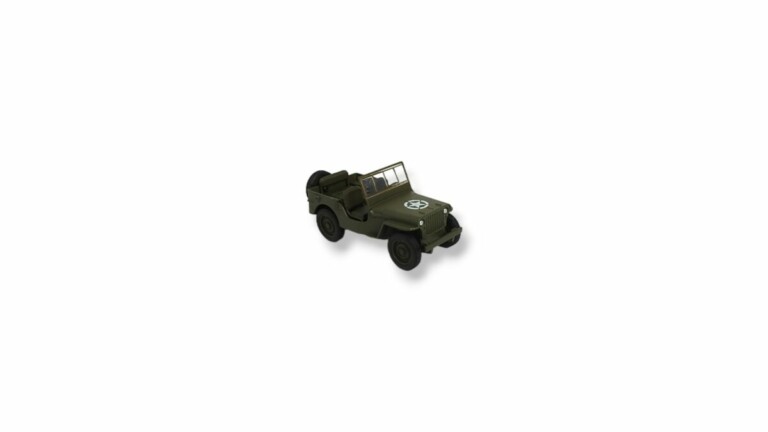 AUTOMOVIL JEEP WILLYS MB 1941 COLECCIONABLE - Imagen 2