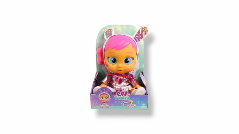 MUÑECA CRY BABIES STARS ETOILES + ACCESORIOS COLEC