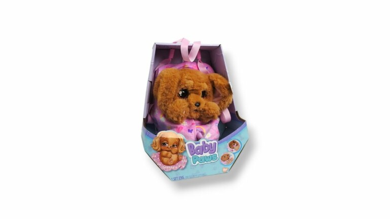 PELUCHE BABY PAWS COCKER + ACCESORIOS COLECCIONABL