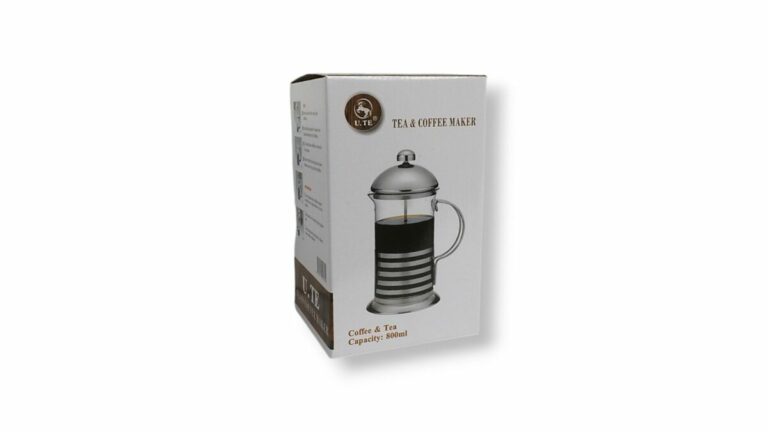 CAFETERA A PRENSA TAPA BAMBOO 800 ML