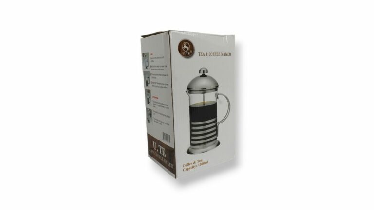 CAFETERA A PRENSA TAPA BAMBOO 1000 ML