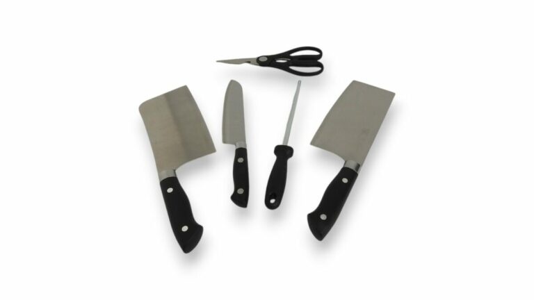 TACO PLASTICO NEGRO C/5 PZAS.CUCHILLO