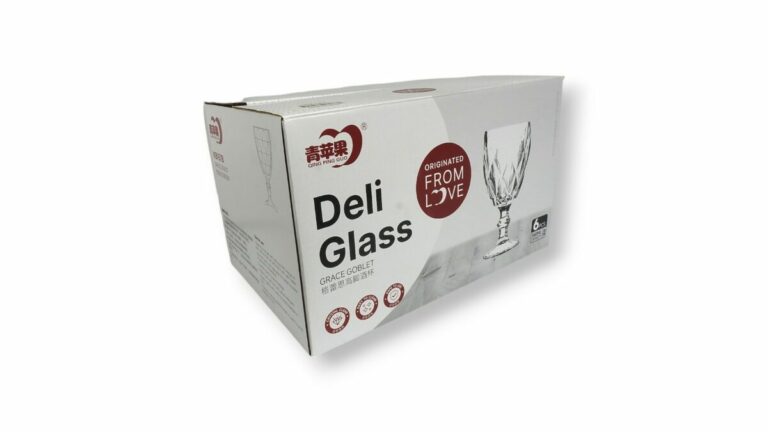 SET x 6 COPAS AGUA VIDRIO TRANSP. 340ml - Imagen 2