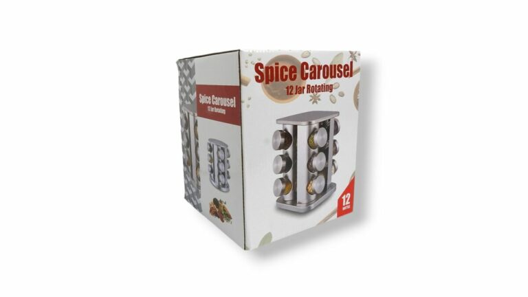 ESPECIERO C/SOPORTE RED.PLATEADO x 12 - Imagen 2