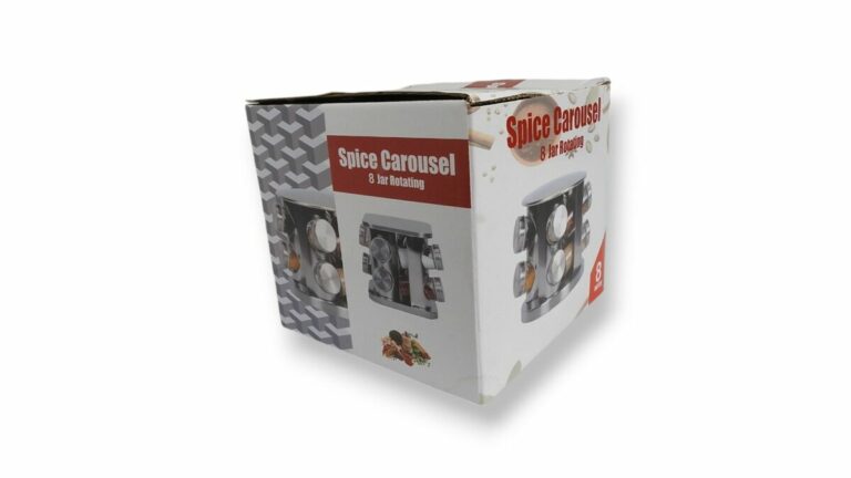 ESPECIERO VIDRIO C/SOPORTE METAL RED.x 8 - Imagen 2