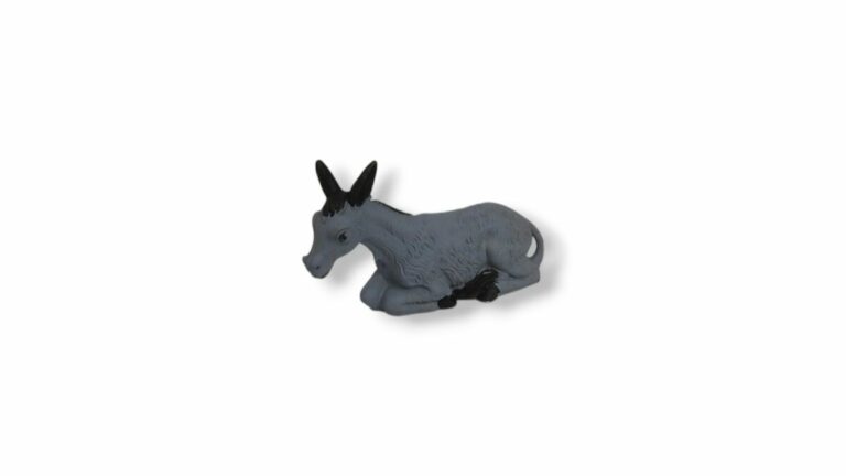 FIGURA PESEBRE BURRO 12cm E/BOLSA