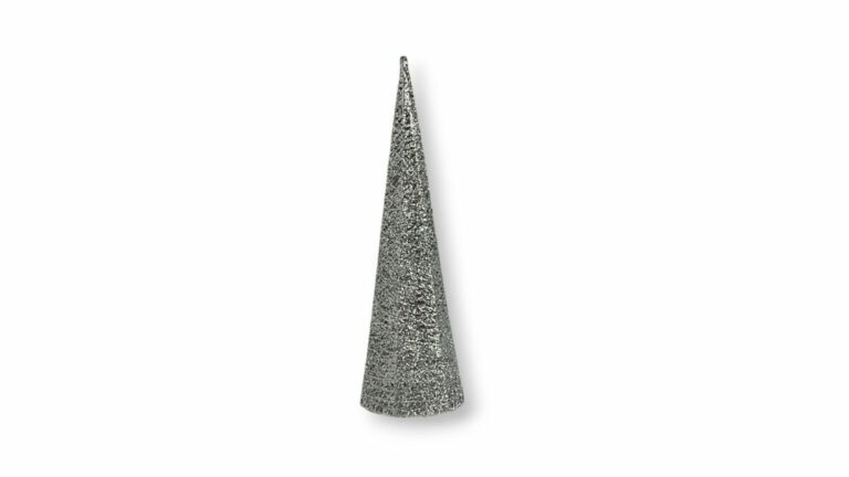 PINO ALAMBRE 40 CM PLATA