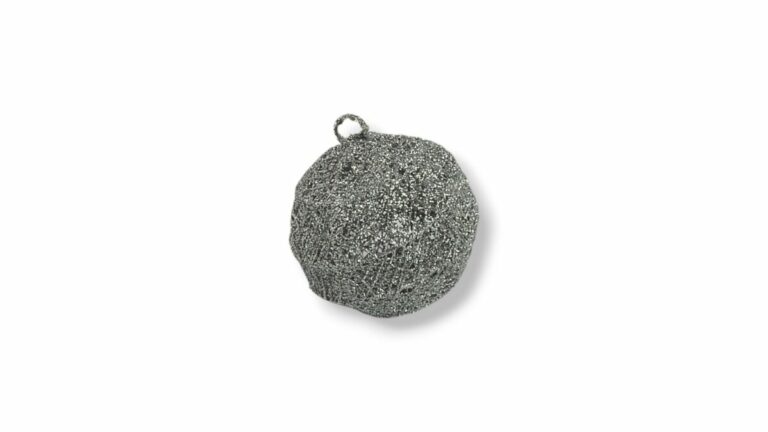 ESFERA ALAMBRE 15 CM PLATA