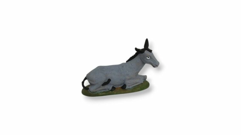 FIGURA PESEBRE BURRO 17cm E/BOLSA