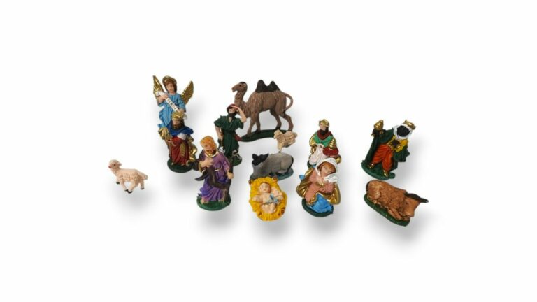 SET x 13 FIGURAS MINI PESEBRE