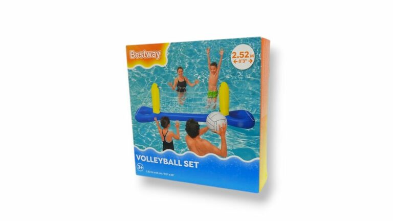 SET JUEGO VOLEYBALL BESTWAY P/PILETA 244*64 CM - Imagen 2