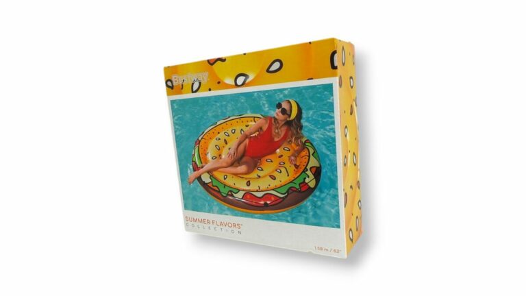COLCHONETA INFLABLE HAMBURGUESA 158 CM - Imagen 2