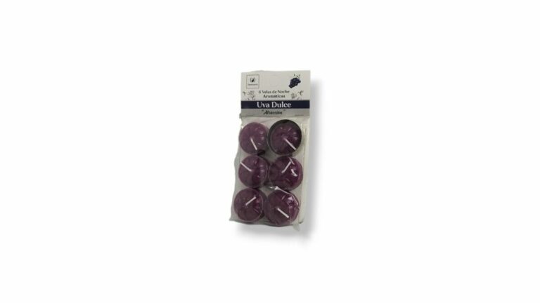 VELAS DE NOCHE AROMATICAS x 6 SURTIDAS