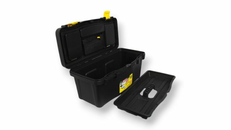 CAJA UTILITY BOX 16" REFORZADA DOBLE TRABA C/BAND - Imagen 2
