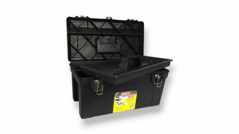 CAJA HERRAMIENTA TOOL BOX 20" DOBLE CIERRE METALIC - Imagen 2