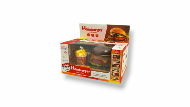 SUPER HAMBURGUESA C/ACCESORIOS E/CAJA