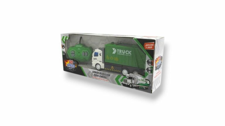 CAMION RECOLECTOR BASURA R/C GO SPEED TRUCK