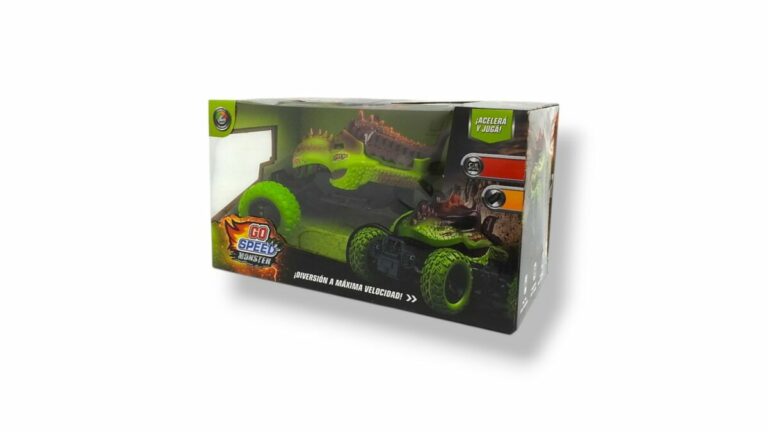 AUTO R/C RUEDAS DE GOMA GO SPEED MONSTER - Imagen 2