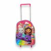 MOCHILA GABBY DOLLHOUSE 12" CARRO ARCO IRIS