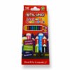 LAPICES DE COLORES LARGOS UTIL UNO S/GOMA x 12 U