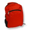 MOCHILA POLIESTER 2 CIERRE ROJO