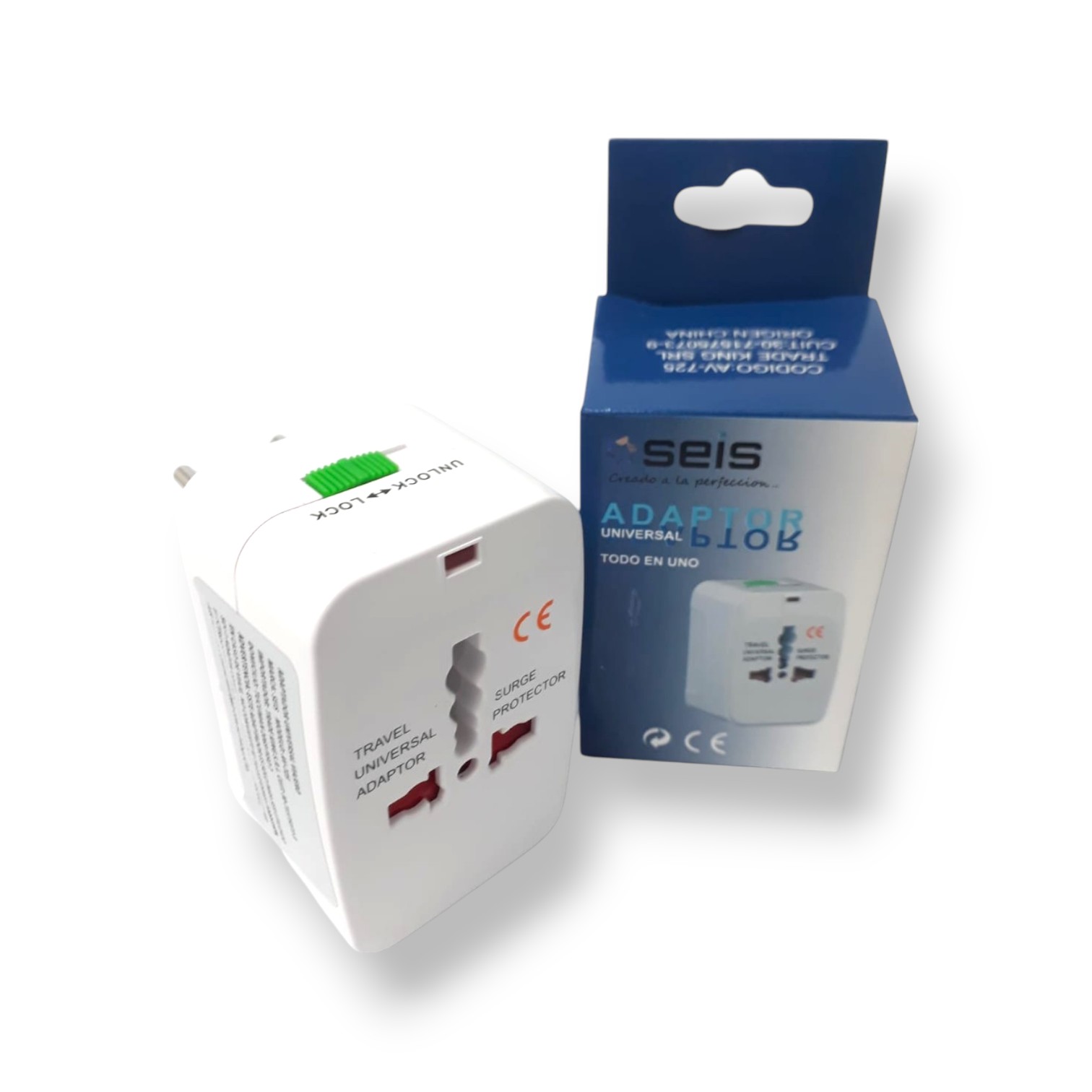 ADAPTADOR UNIVERSAL SEIS TODO EN UNO