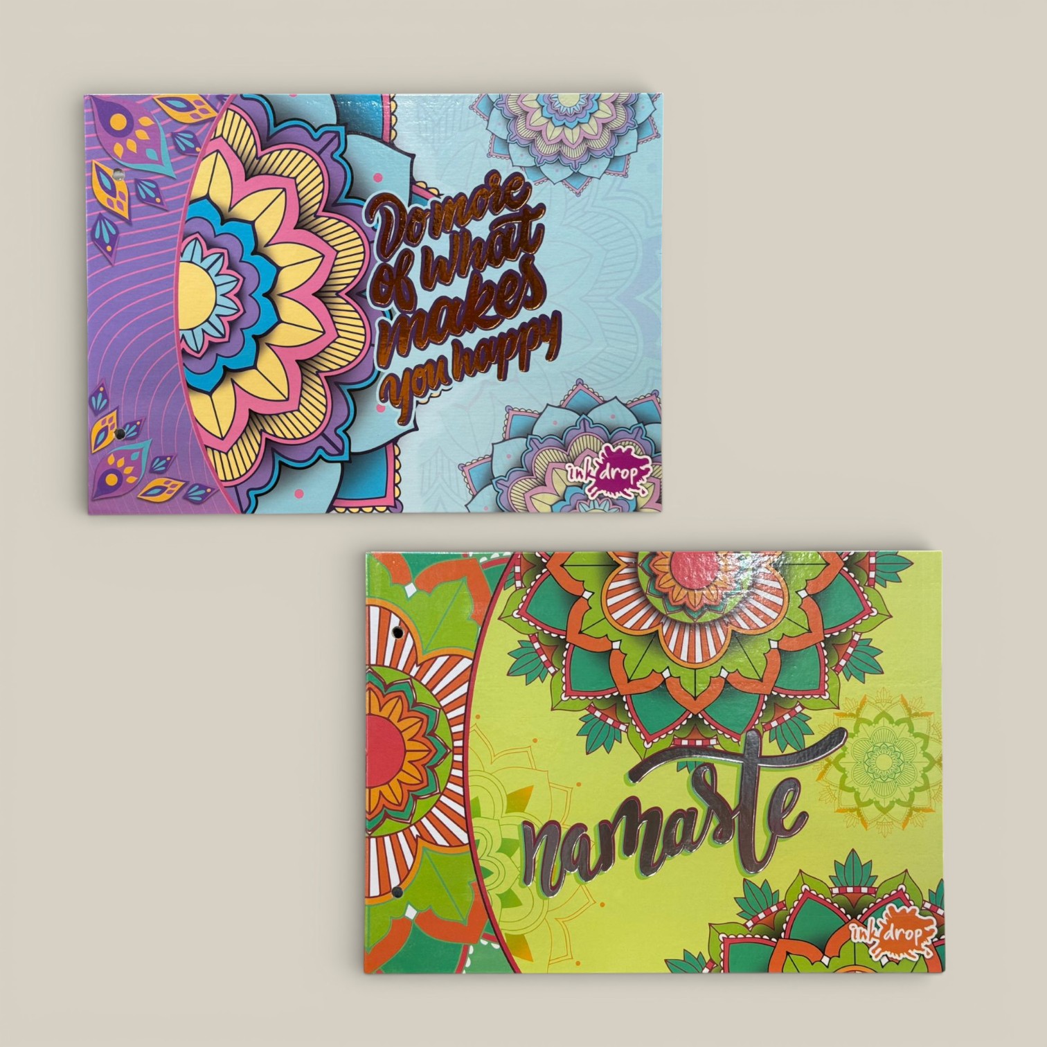 Carpeta nro.: 5 mandala relieve y stamping