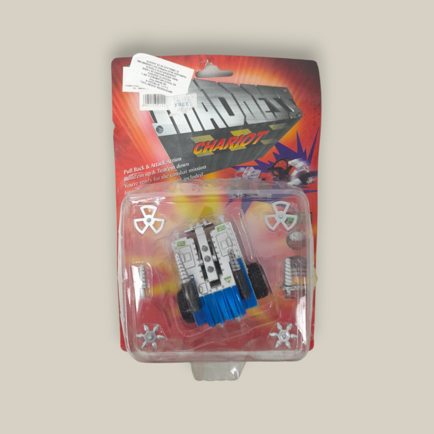 Robot transformer madnezz chariot coleccionable