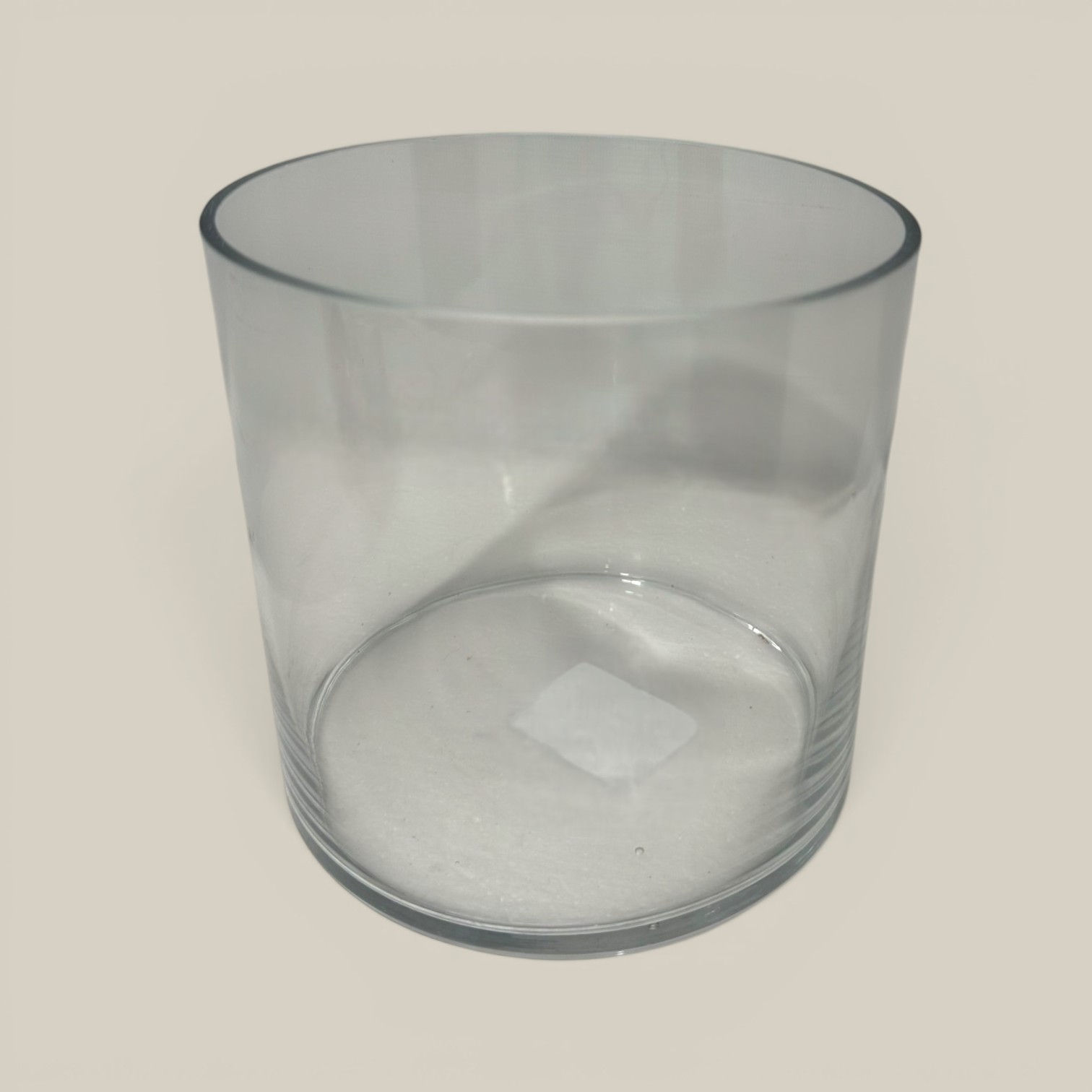 Cilindro de vidrio 18x17cm