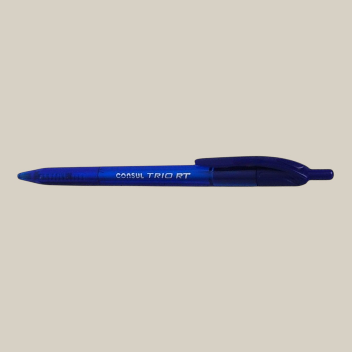 Boligrafo consul azul retractil trio 1mm