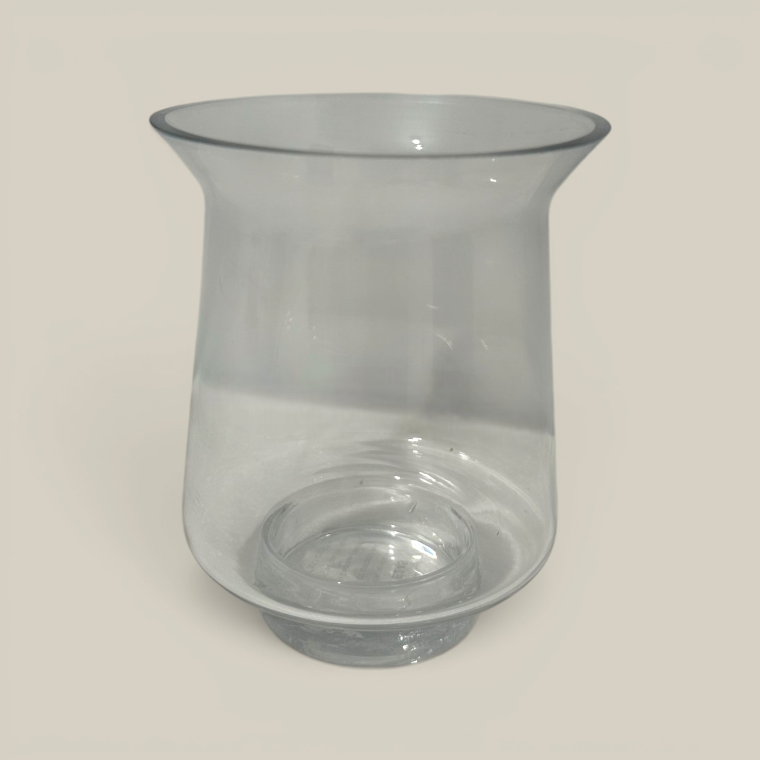 Florero de vidrio 16cm