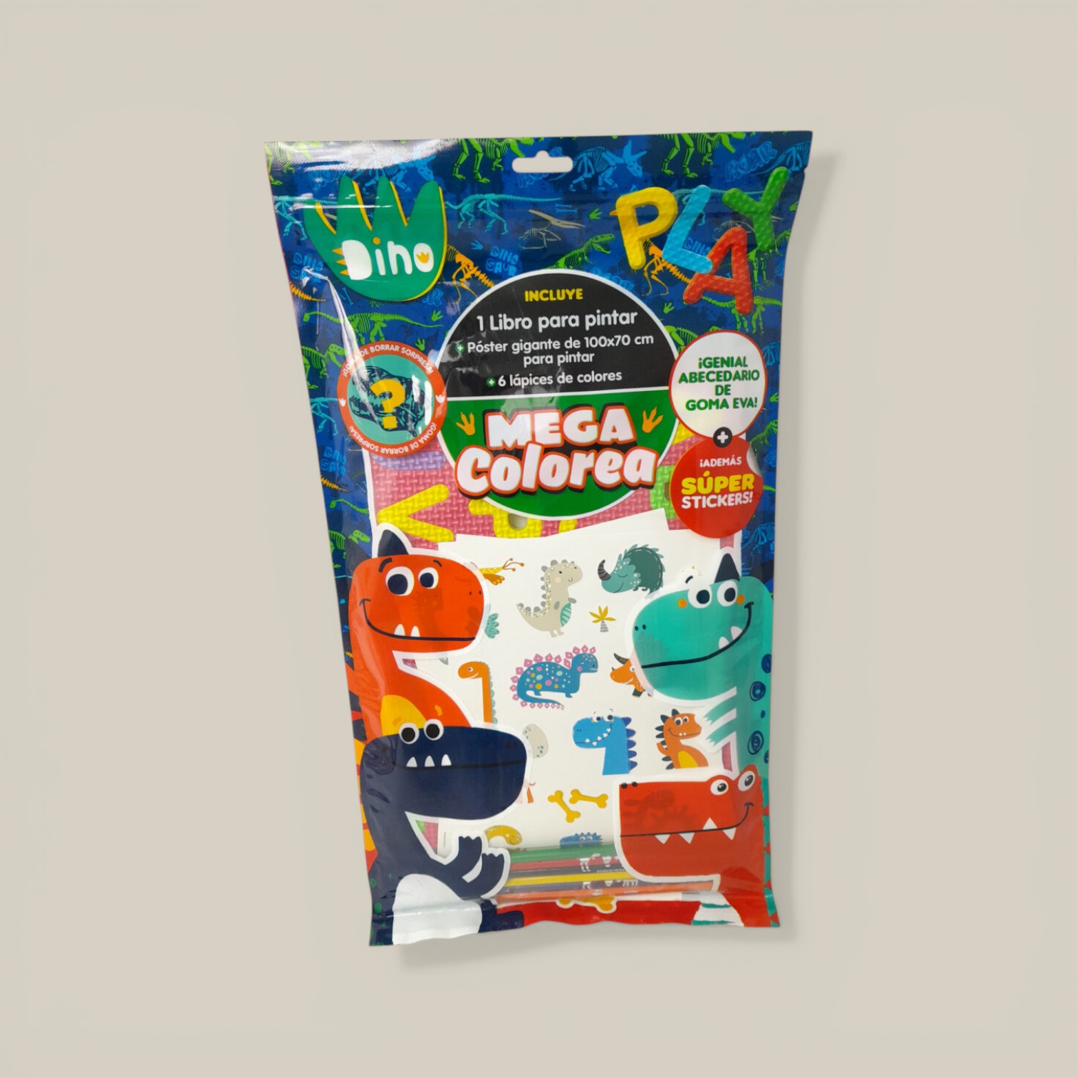 Flow pack tabloide dino art. 5417