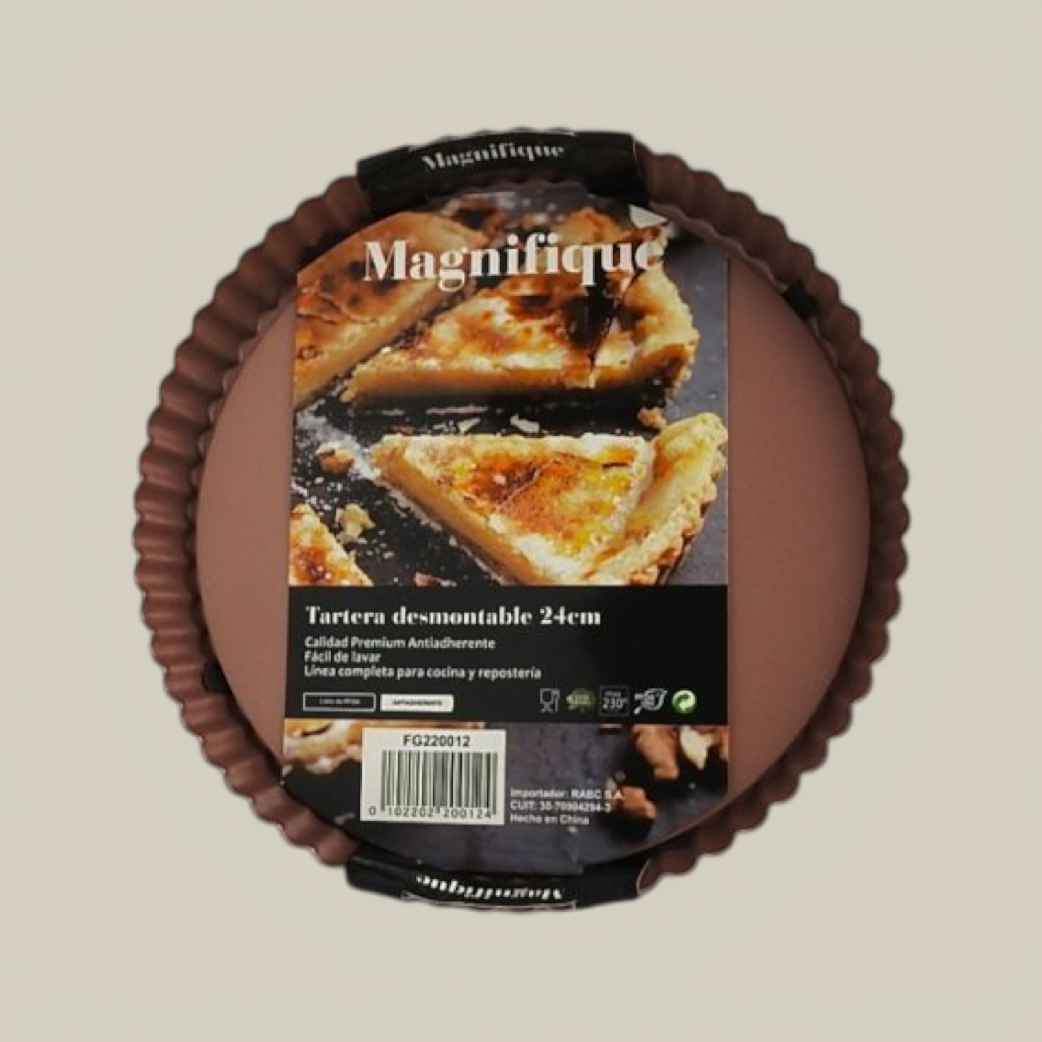 Tartera desmontable 24*2.8 cm